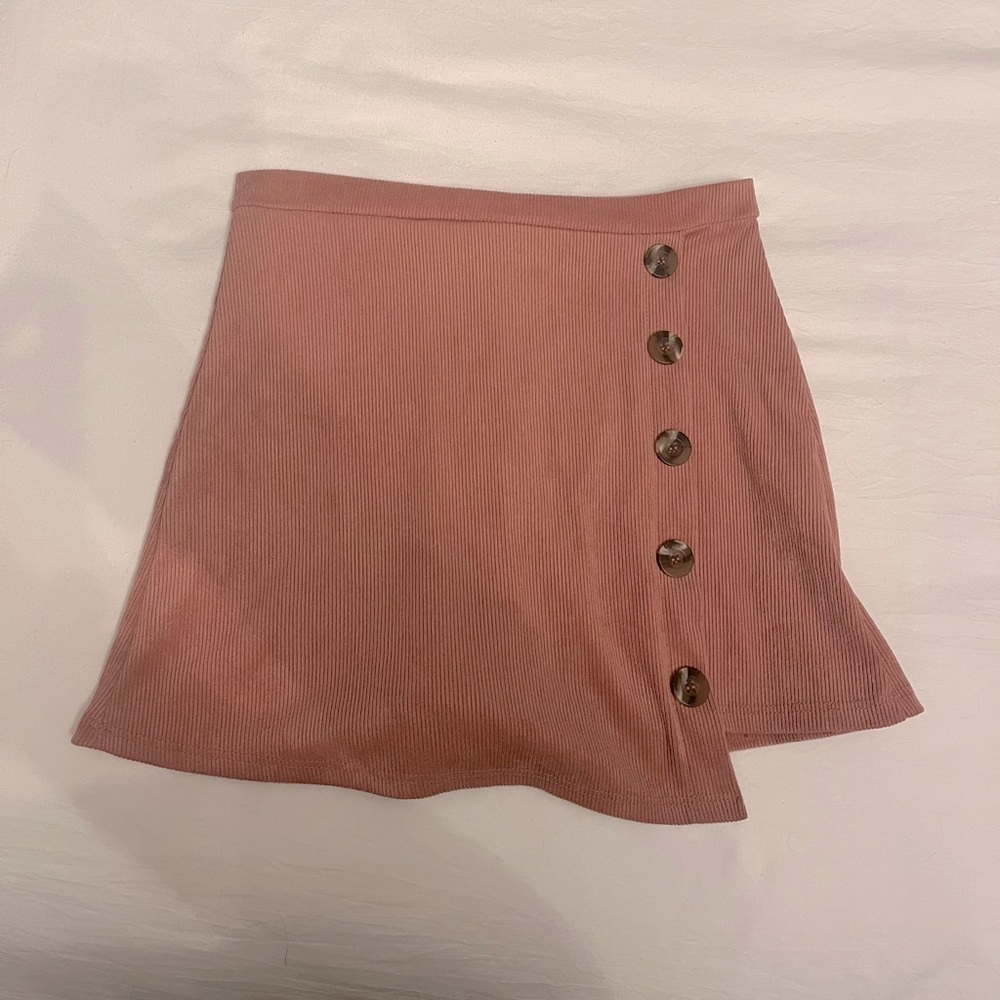 Corduroy size small ladies skort with button detail